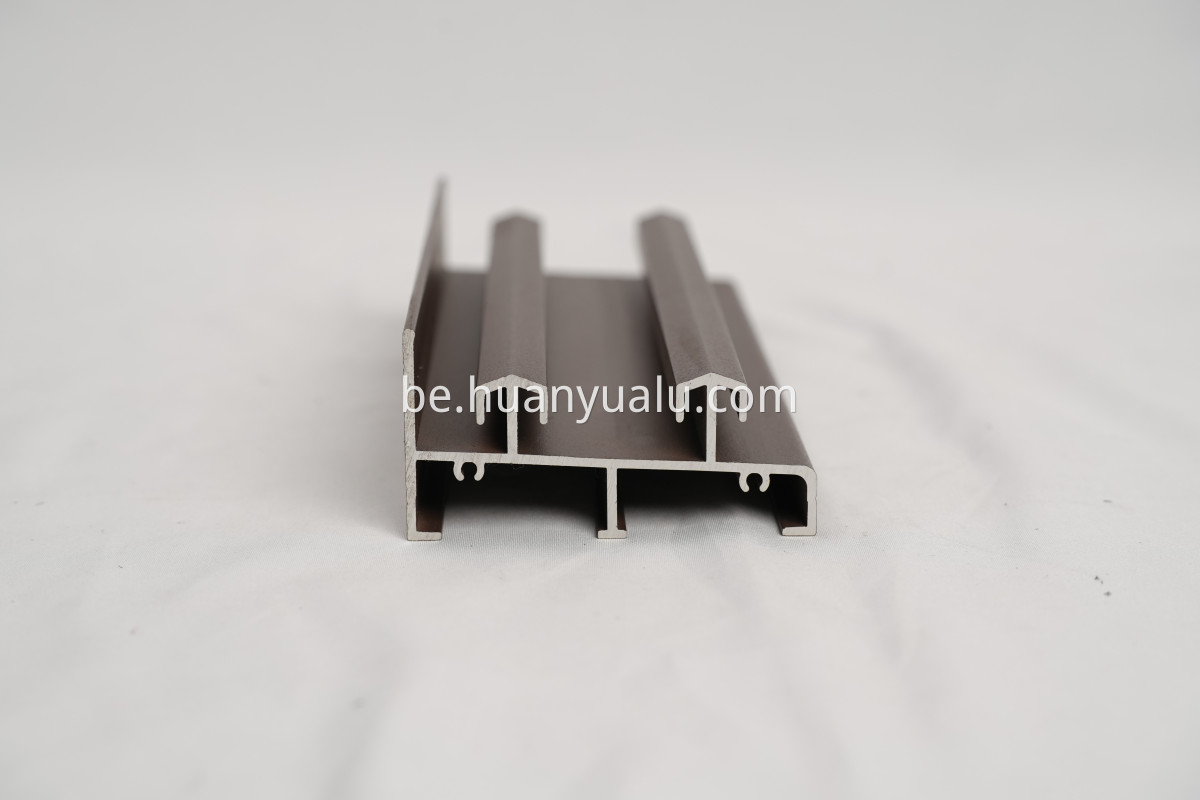 Spray painted door and window profiles